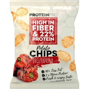 PROTEIN PRO CHIPS BBQ PAPRIKA 50G