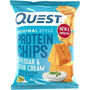 QUEST PROTEIN CHIPS CHEDDAR & SOUR 32G