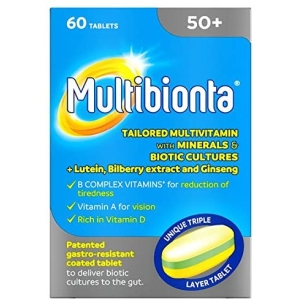 SEVEN SEAS MULTIBIONTA 50+ X60 TABLETS