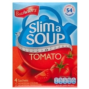 BACHELORS SLIM A SOUP TOMATO X 4 SACHETS