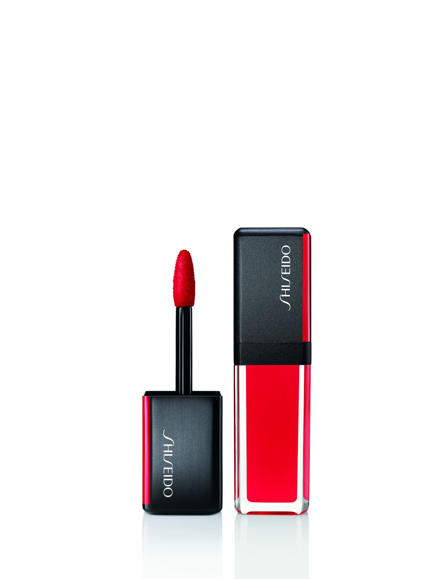 SHISEIDO LACQUERINK LIPSHINE 304 TECHNO RED