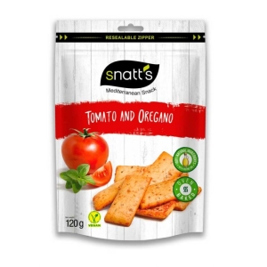 SNATTS SNACKSTOMATO & OREGANO 120G