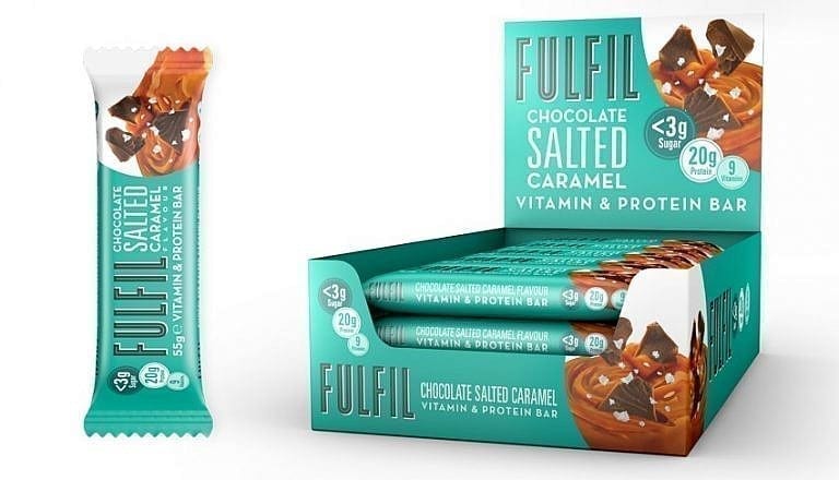 FULFIL VITAMIN & PROTEIN BAR CHOCOLATE SALTED CARAMEL 55G