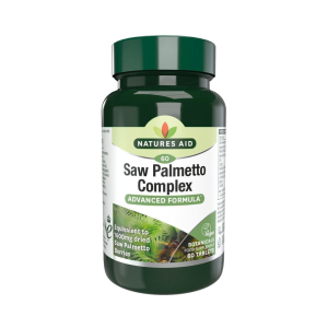 NATURES AID SAW PALMETTO COMPLEX X60 TABLETS