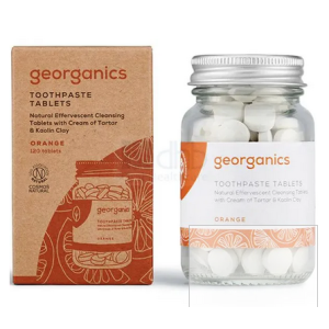 GEORGANICS TOOTHPASTE TABLETS ORANGE X 120 TABLETS