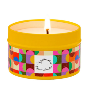 HEATHCOTE & IVORY FG7749 CLOUD NINE TIN SCENTED CANDLE