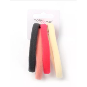 MOLLY & ROSE 8100 THICK ELASTICS X 4 PACK