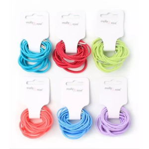 MOLLY & ROSE 8089 LILAC ELASTICS X 18 PACK