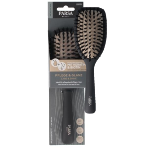 PARSA 7703 CARE & SHINE KERATIN & BIOTON HAIR BRUSH