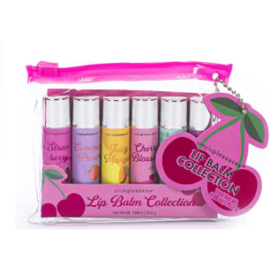 TRI-COASTAL F80395-31807 FRUIT LIP BALM COLLECTIO X 6 PACK