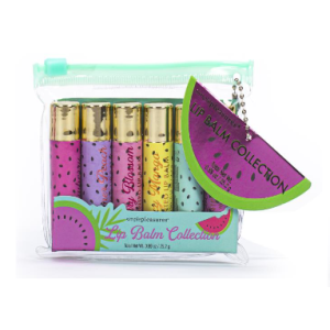 TRI-COASTAL F80395-31808 FUIT LIP BALM COLLECTION X 6