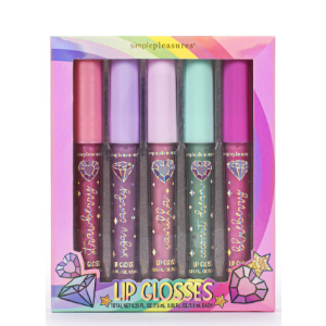 TRI-COASTAL Y81207-31916 LIP GLOSSES X5 PACK
