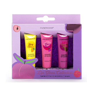 TRI-COASTAL F81197-31811 FRUIT LIP GLOSS COLLECTION X 3 PACK