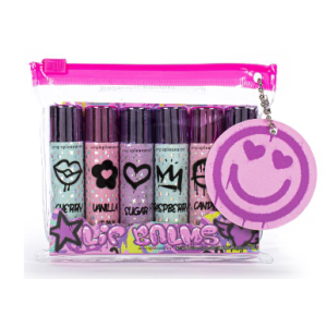 TRI-COASTAL Y80395-31915 GRAFFITI LIP BALM SET X 6 PACK