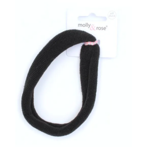 MOLLY & ROSE 7820 BLACK THICK LARGE ELASTIC
