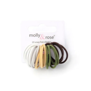 MOLLY & ROSE 8085 NATURAL SHADES ELASTICS X 20 PACK