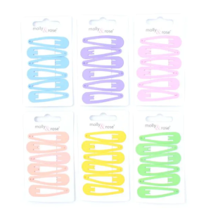 MOLLY & ROSE 9102 PASTEL PINK CLICK CLACKS X 6 PACK