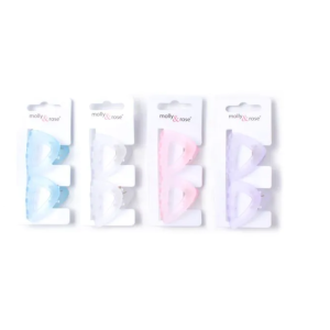 MOLLY & ROSE 9182 TRIANGULAR JAW CLIP X 2 PACK