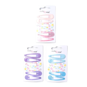 MOLLY & ROSE 9100 PASTEL BLUE CLICK CLACKS X 6 PACK