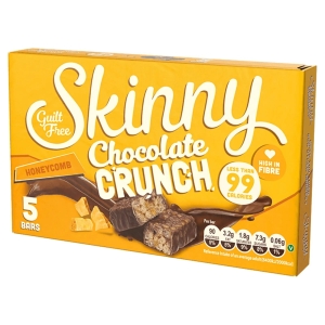 SKINNY CHOCOLATE CRUNCH HONEYCOMB X 5 BARS