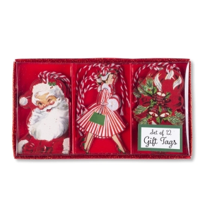 TRI-COASTAL JOY TO THE WORLD GIFT TAGS X 12