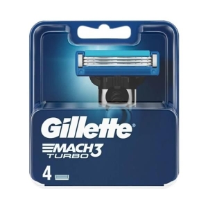 GILLETTE MACH 3 TURBO CARD X 4