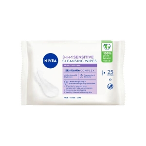 NIVEA SENSITIVE CLEANSING WIPES X25