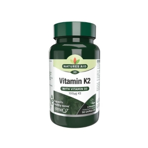 NATURES AID VITAMIN K2 (MENAQ7) X 30 CAPSULES