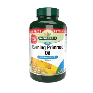 NATURES AID EVENING PRIMROSE OIL 1000MG X 180 SOFTGELS