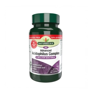 NATURES AID ACIDOPHILUS COMPLEX X90 CAPSULES