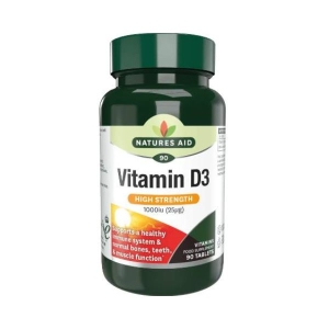 NATURES AID VITAMIN D3 1000IU X 90 TABLETS