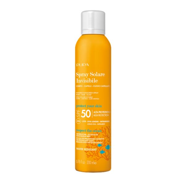PUPA MULTIFUNACTION INSIVIBLE SUNSCREEN SPRAY SPF30 200ML