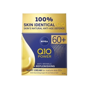 NIVEA Q10 POWER ANTI WRINKLE 60+ NIGHT CREAM 50ML