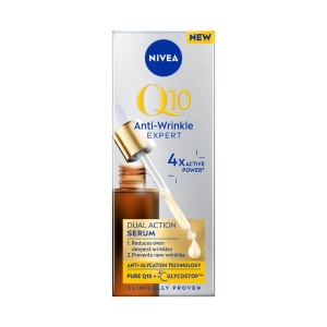 NIVEA Q10 ANTI-WRINKLE EXPERT DUAL ACTION SERUM  30ML