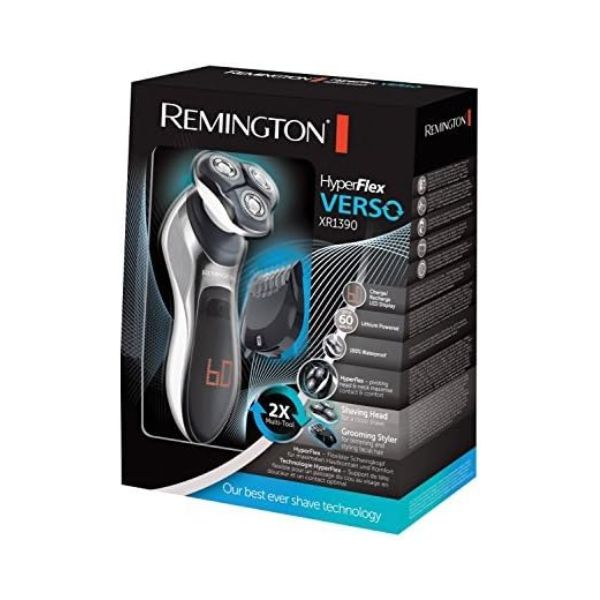 REMINGTON HYPERFLEX VERSO 2IN1 ROTARY SHAVER & BEARD TRIMMER XR1390