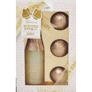 IDC INSTITUTE 98177 SCENTED BATH GOLD X 4 PCS