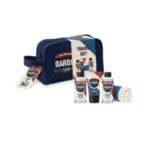 CASUELLE SOURCE BALANCE 83.0398.00 BARBER SHOP BATH GIFT SET IN TRAVEL BAG