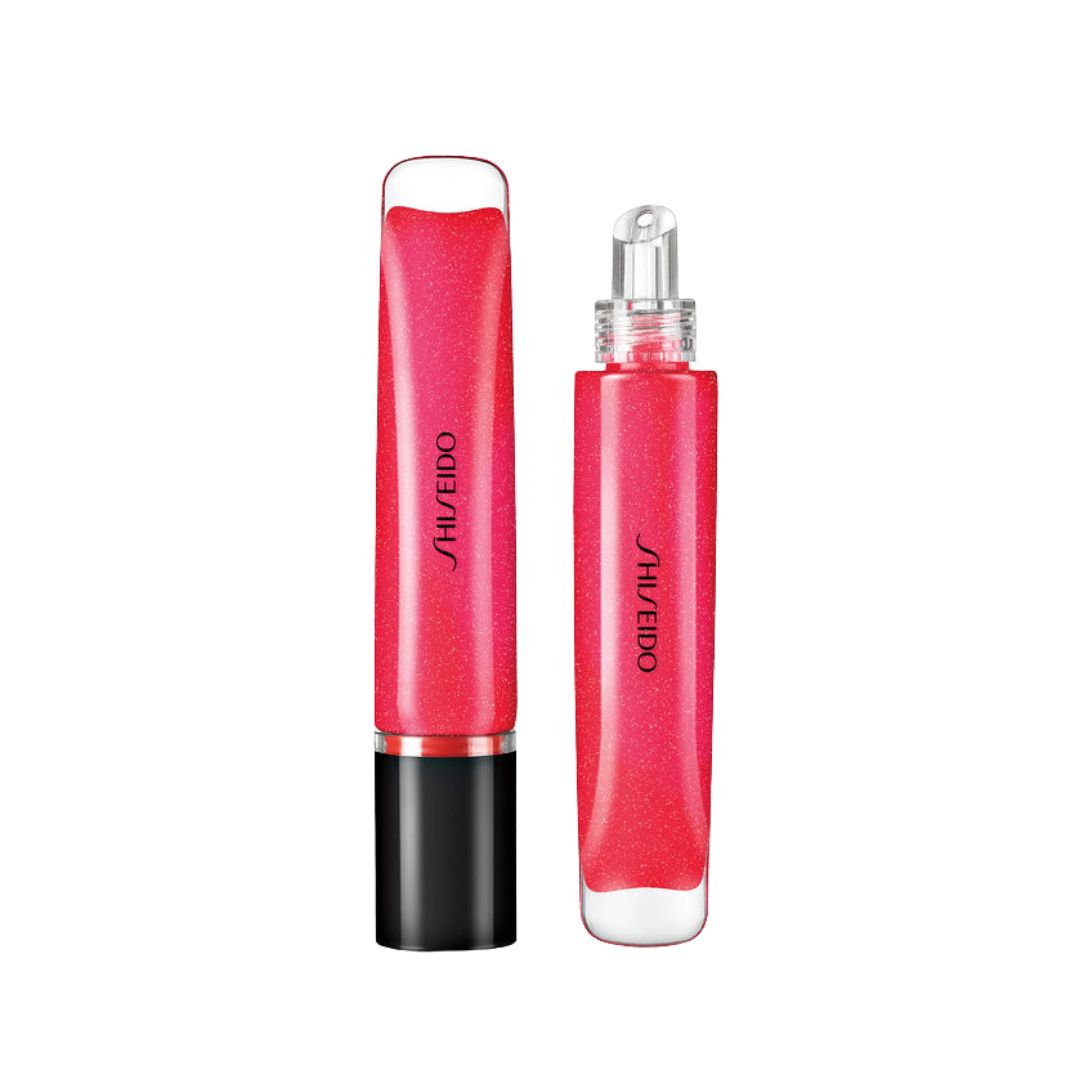 SHISEIDO SHIMMERING GEL GLOSS 07 SHIKU RED