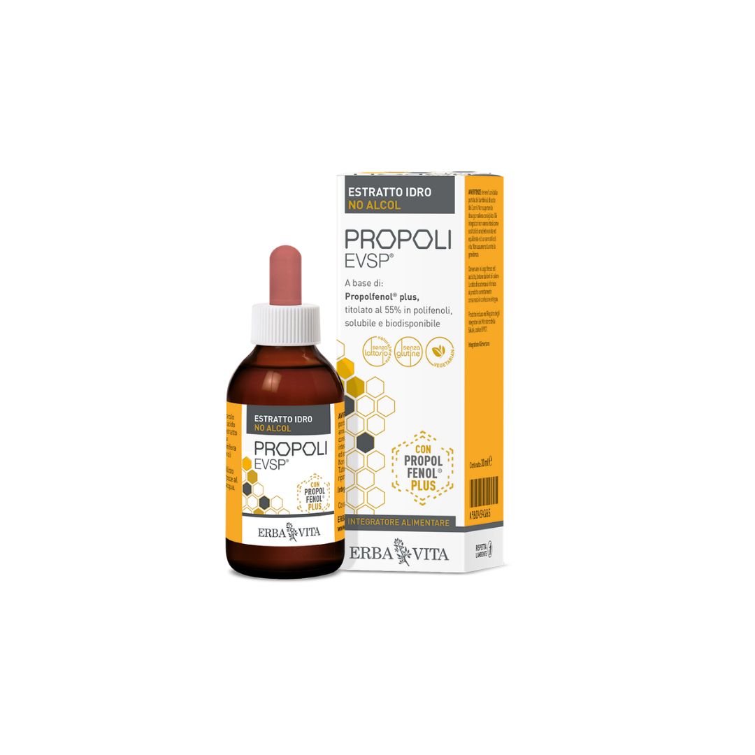 ERBA VITA PROPOLI HYDRO EXTRACT ALCOHOL FREE 30 MKL 30 ML