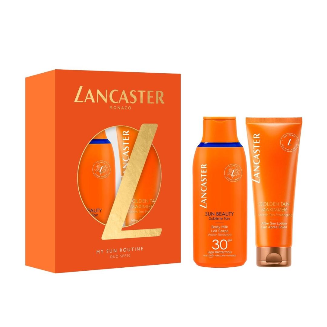 LANCASTER SUN BEAUTY BODY MILK SPF 50+TAN MAXIMIZER 125 ML