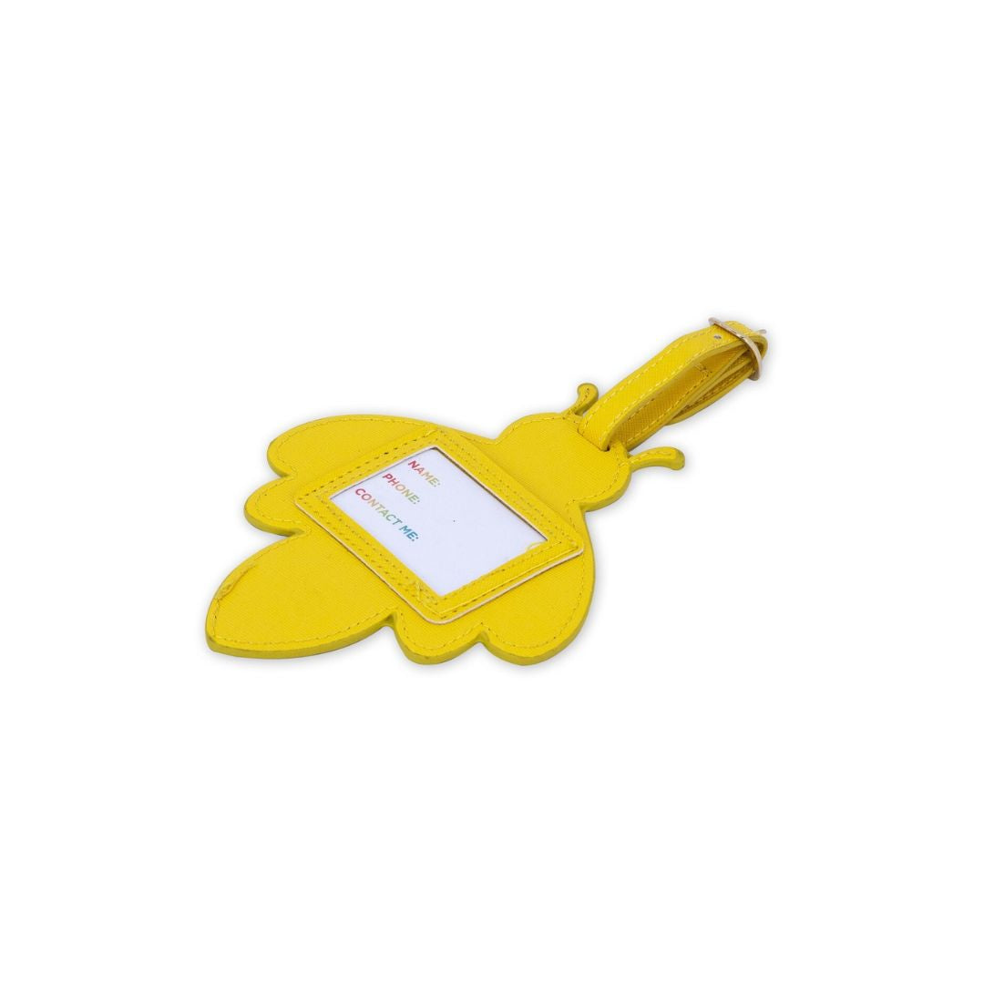 TRI-COASTAL PVC BEE LUGGAGE TAGS X 2 - Image 3