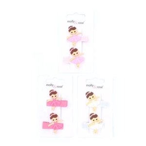 MOLLY & ROSE 8557 BALLERINA CLIPS  X 2 PACK