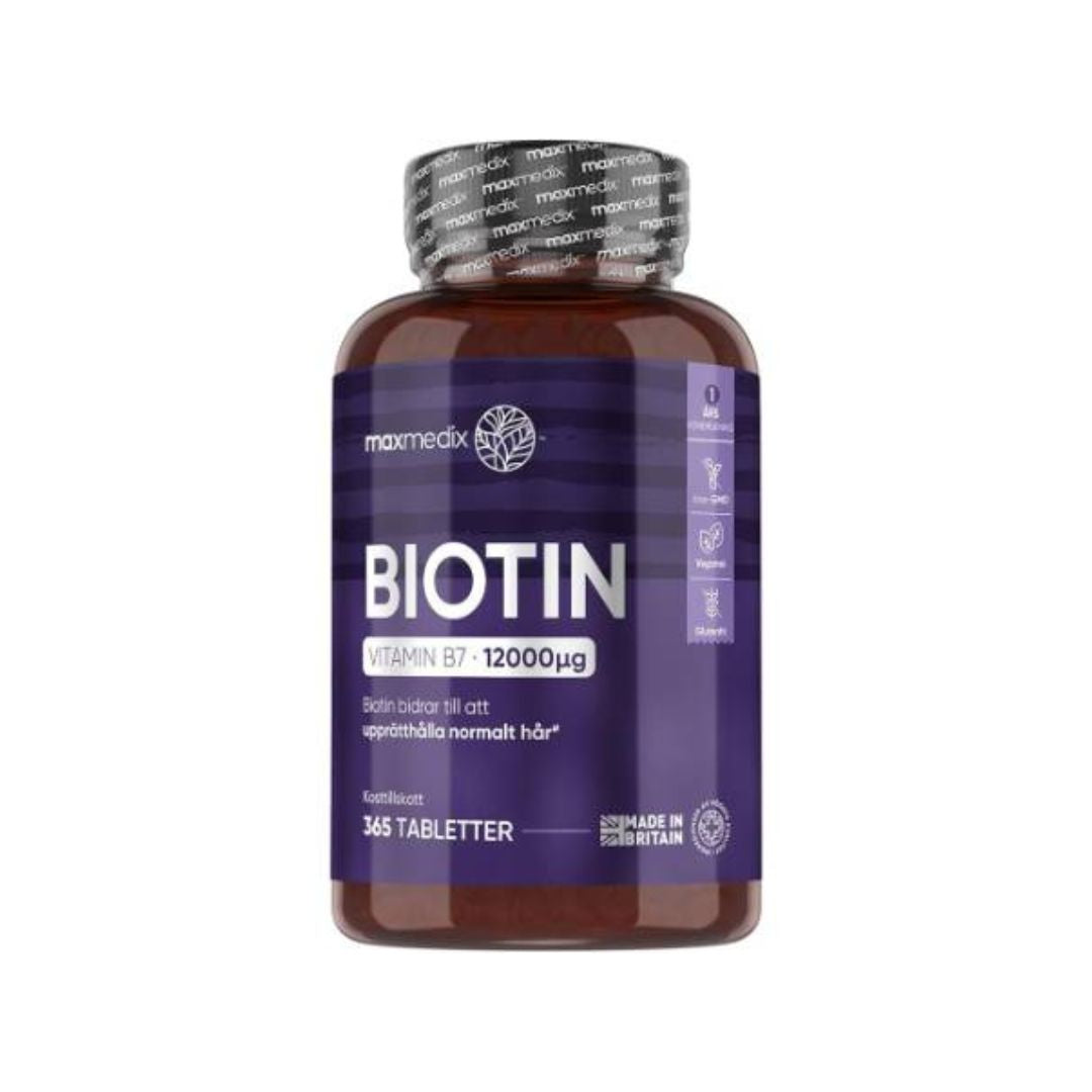 WEIGHTWORLD BIOTIN VITAMIN B7 1200MCG X365 TABLETS