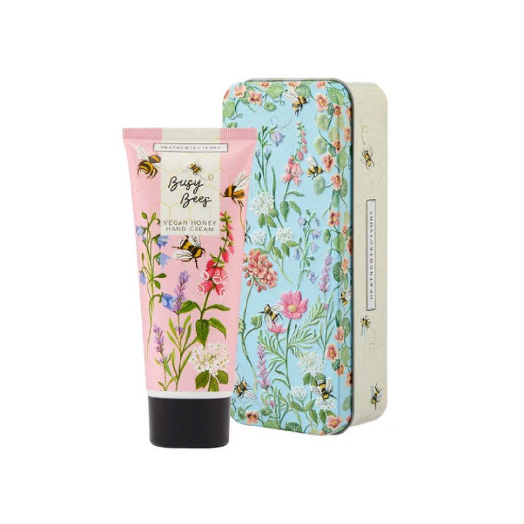 HEATHCOTE & IVORY FG2736 BUSY BEES - HAND CREAM 100ML IN TIN