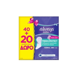 ALWAYS DAILIES NORMAL 60 S