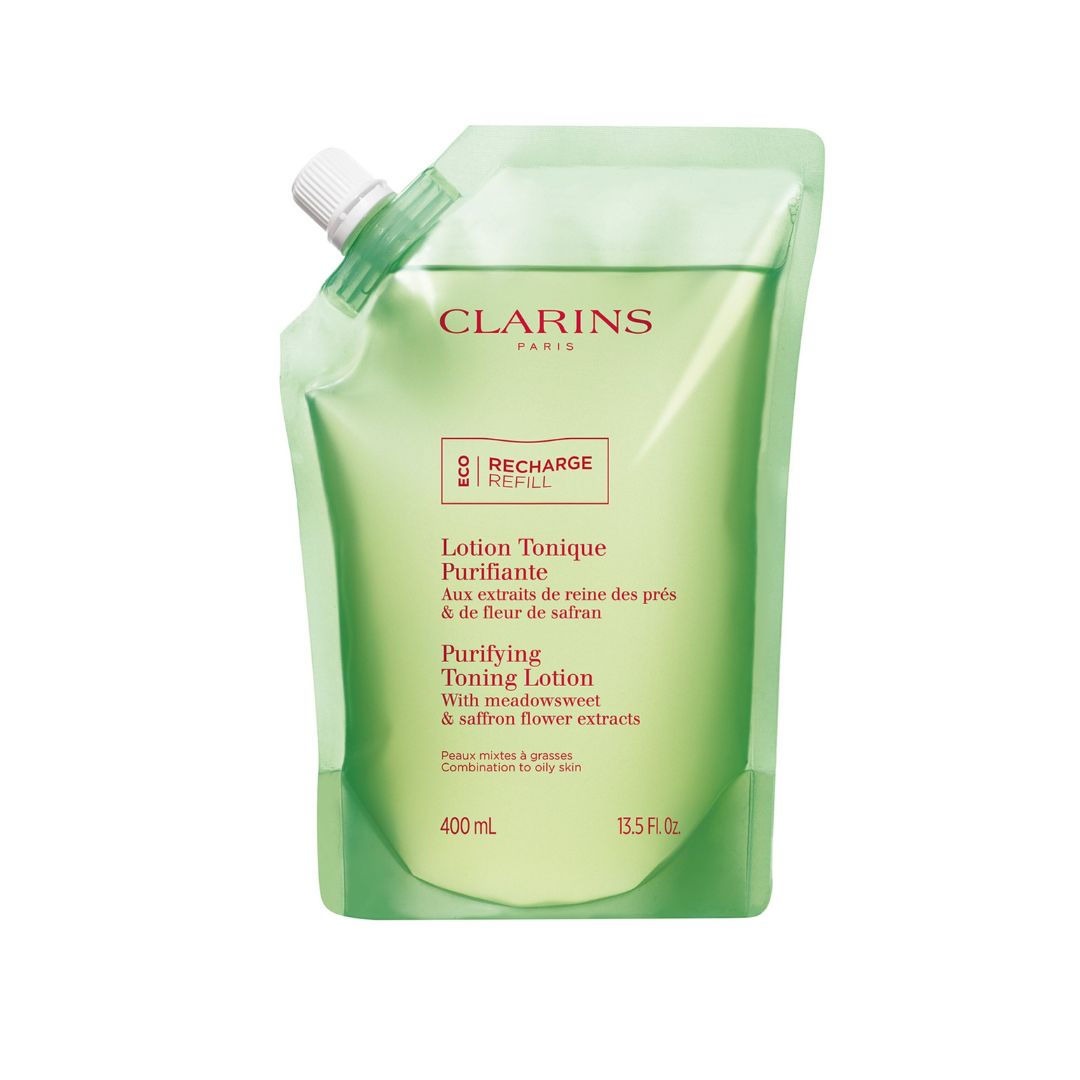 CLARINS SKIN PURIFYING TONING LOTION 400ML REFILL