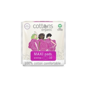 COTTONS ORGANIC MAXI PADS X10