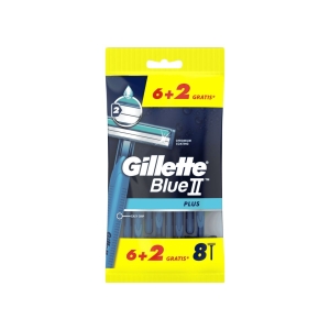 GILLETTE BLUE II PLUS  6+2 FREE