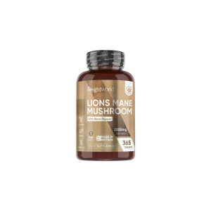 WEIGHTWORLD LIONS MANE MUSHROOM WITH BLACK PEPPER 365 TABS