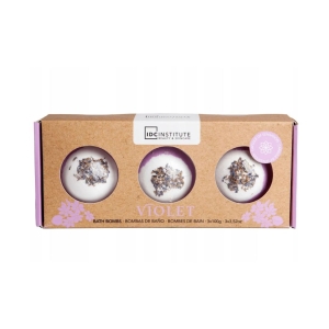 IDC INSTITUTE 99022 ZEN BATH BOMBS TRIO DRIED FLOWERS